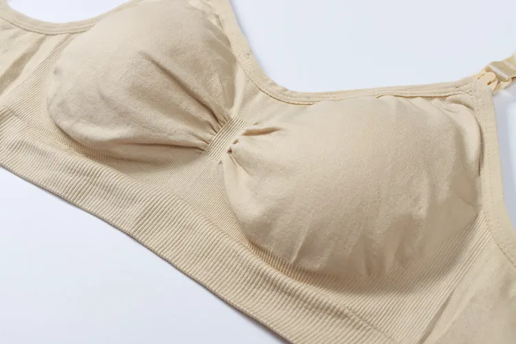 Custom Women sexy pregnant underwear removable padded motherhood pregnancy seamless maternity breastfeeding bra