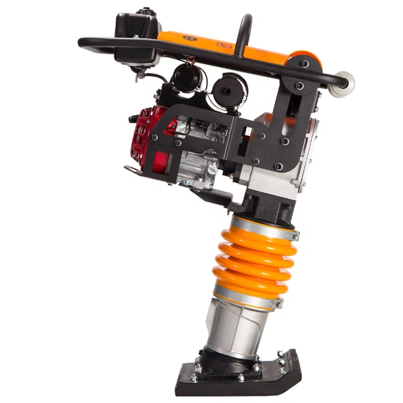 Factory supply gasoline soil tamping machine portable vibrating tamping hammer for sale