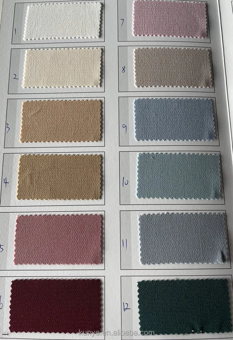 KUNYE all season suitable 230gsm NAIA cellulosic fabric for apparel suits