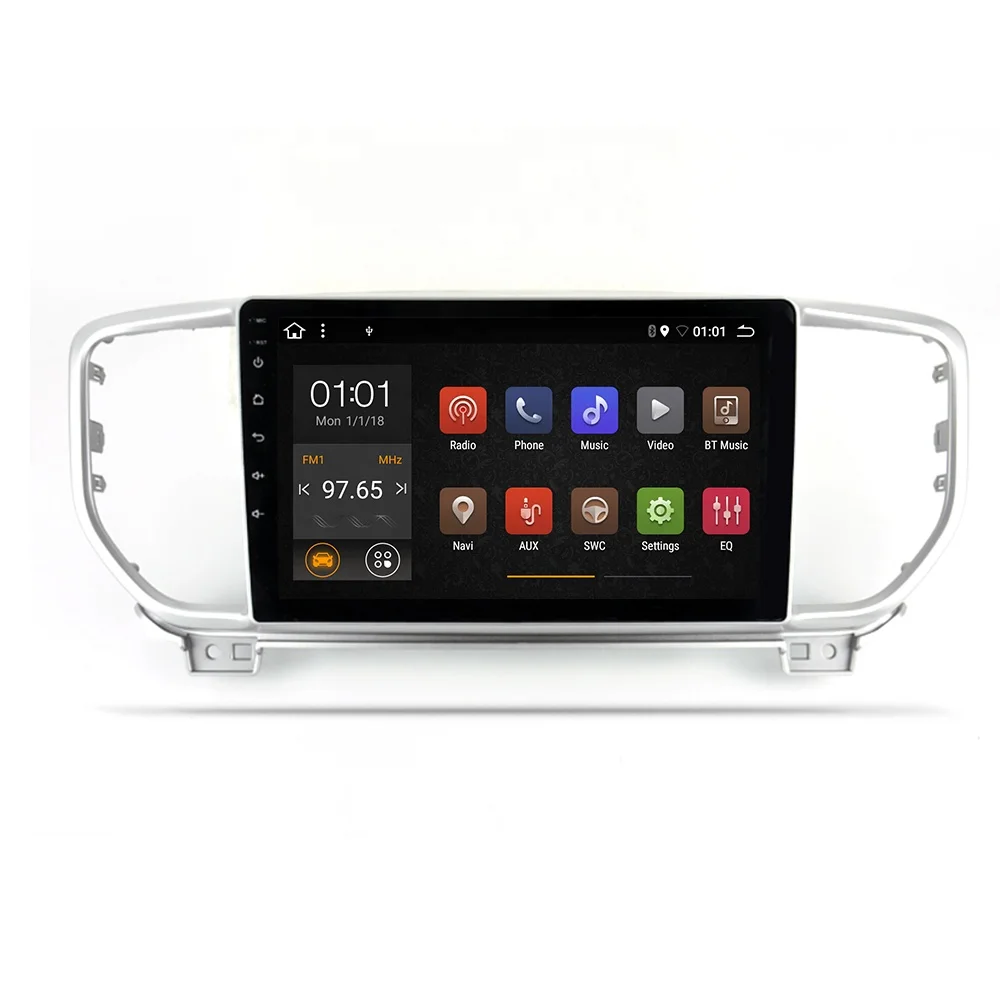 MCX Android10 Quad Core Car Radio Stereo Video Car DVD Multimedia Player For KIA Sportage 2019 GPS touch screen