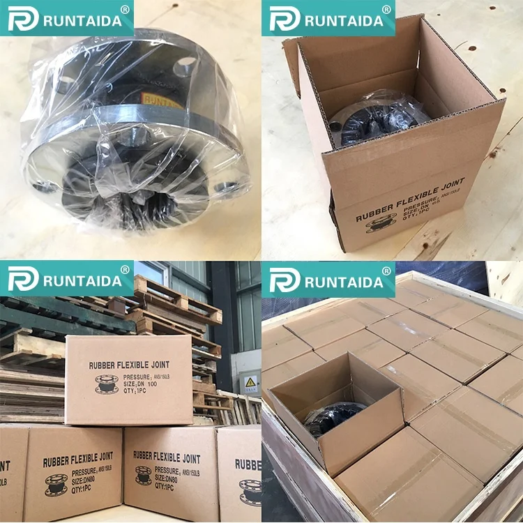 Flanged Connector Tube JIS 10K ANSI 150LB DIN PN16 EPDM NBR flexible rubber expansion joint price