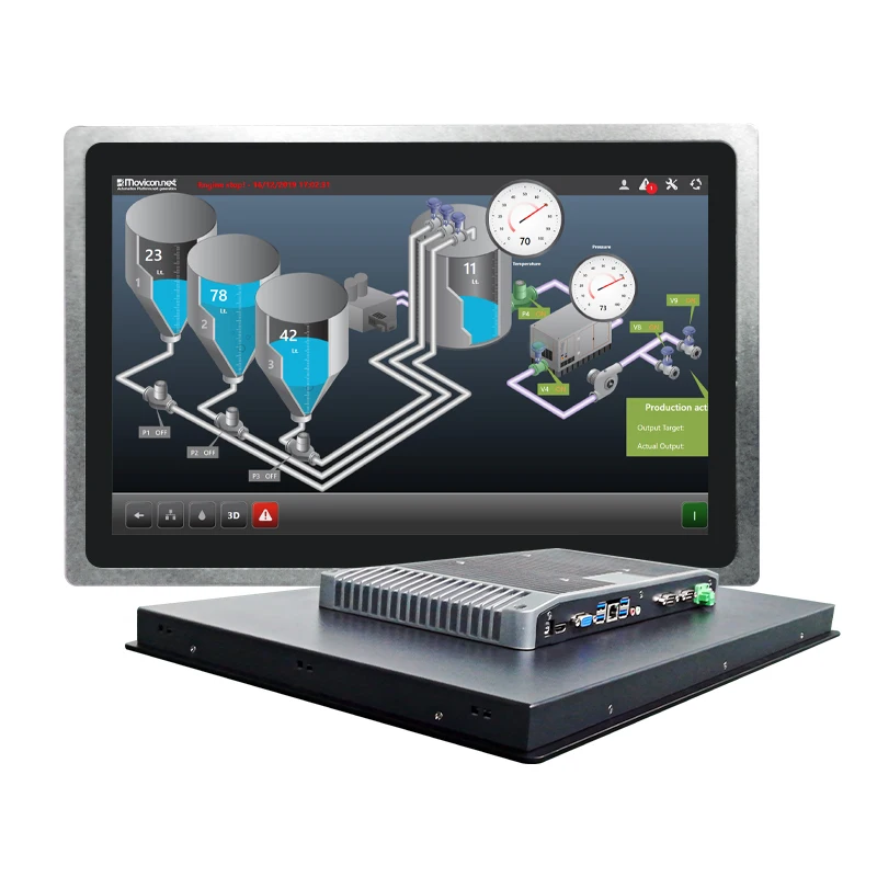 New Industrial Android Tablet Touch Screen Panel Pc I3 I5 I7 12 Inch Waterproof Industrial Panel Pc