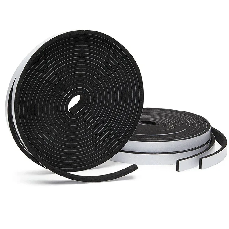 Waterproof Sealing Strips Neoprene Single-sided Adhesive Eva Seal High Density Foam Tape