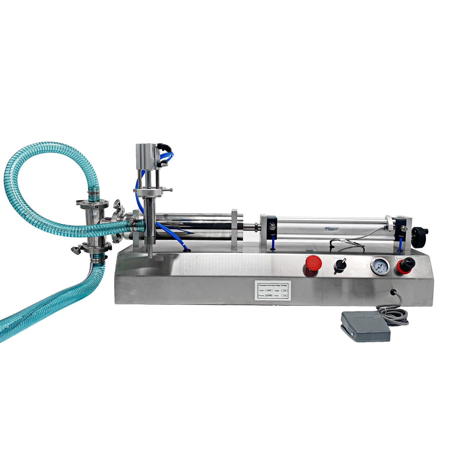 1000ml Bottle Filling machine Semi Automatic Liquid Filling Machine For Hot Juice Perfume Oil Milk