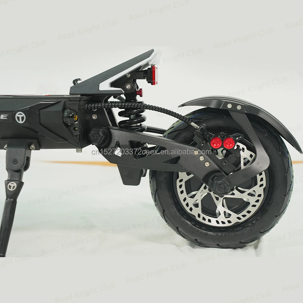 TEVERUN SupremeUltra 72V 60AH Battery Sine wave 4.0TFT Display with MAX8000*2W Dual Motor Brake Electric Scooter FIGHTER 11+