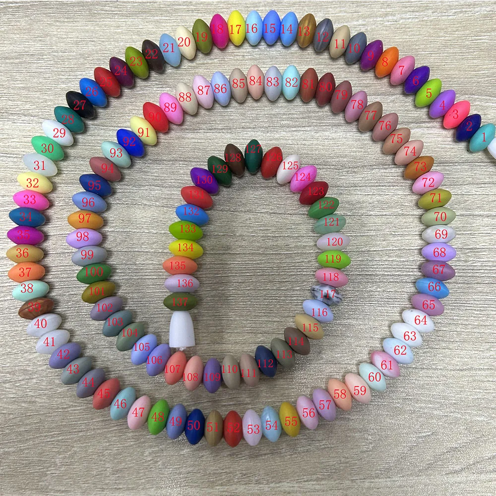 Hot SaleSilicone Teething Beads Wholesale 14mm Hexagon Beads Food Grade Silicone Geometric Baby Soft Loose Silicone Beads