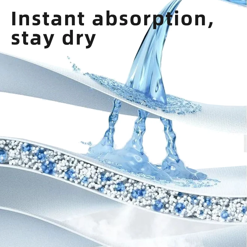 The low-priced breathable, soft, comfortable, Disposable breast pads White translucent outer film