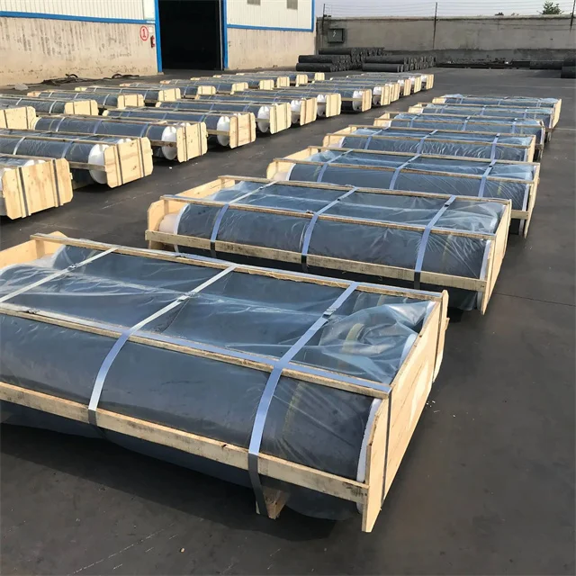 China manufacture Isostatic pressure  graphite electrode with needle coke high quality factory price for electric arc furnace