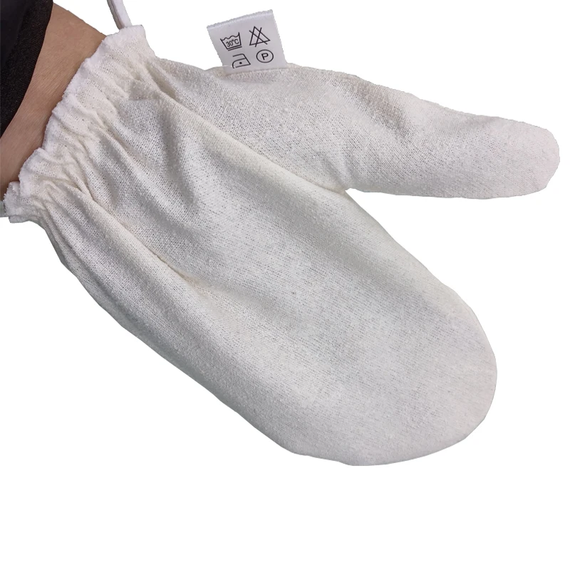 Массажные перчатки garshana из Необработанного Шелка