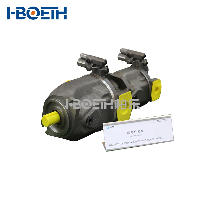 Гидравлический переменный поршневой двойной насос Rexroth A10VSO140 + A10VSO45