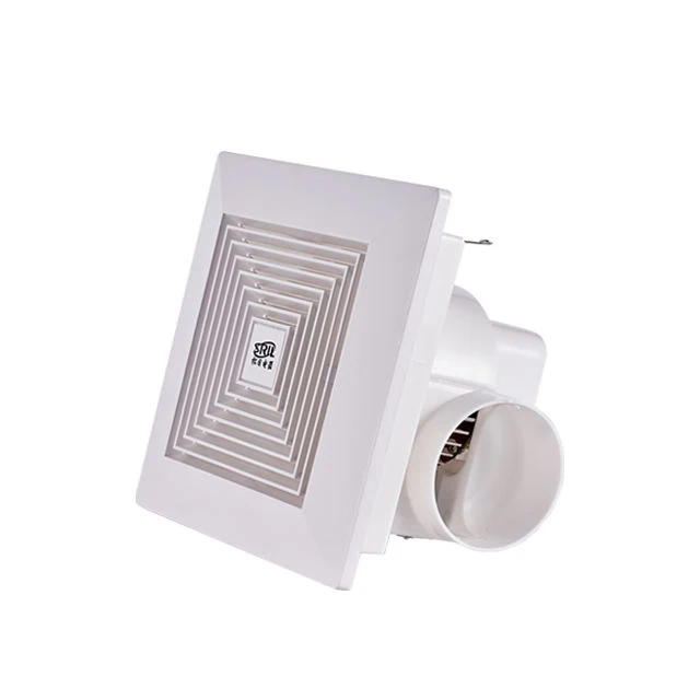 8 10 12 inch bathroom ventilation fan square plastic ventilating fan domestic ceiling exhaust fan