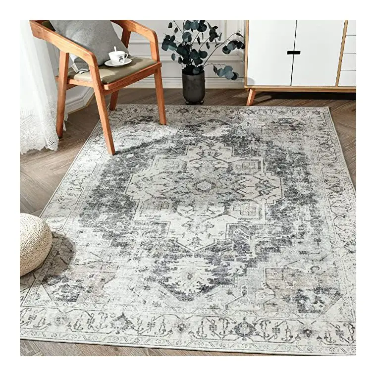 Стирать в стиральной машине складной акцент легкие Нескользящие мягкие коврики гостиной ковры дизайнерские класса люкс