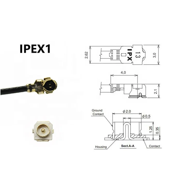 manufacture 2.4Ghz 5.8Ghz 2400-2500Mhz 4900-5900Mhz dual band mini FPC film flexible wifi antenna
