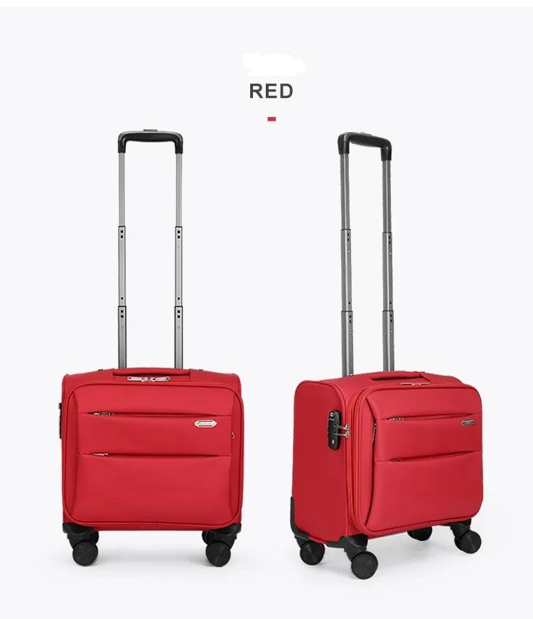 Small suitcase password suitcase small lightweight trolley case luggage Oxford cloth 12-20-inch