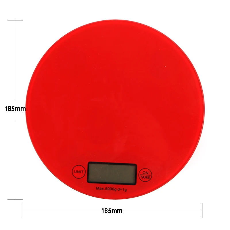 2025 TSEC New Designed Hot Selling Food Kitchen Scale Wholesaler LCD Digital Weighing Machine 5KG Competitive