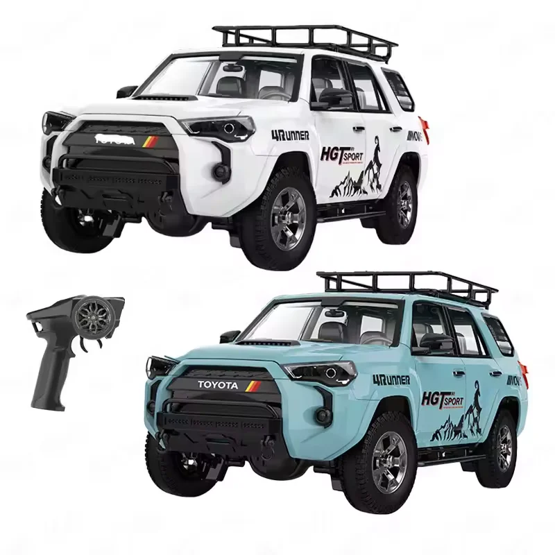 SJY-HG4-52 1/18 RC Car High Simulation Electric Model with Static Light Smoke Sound Effects 4WD RC Car Toy