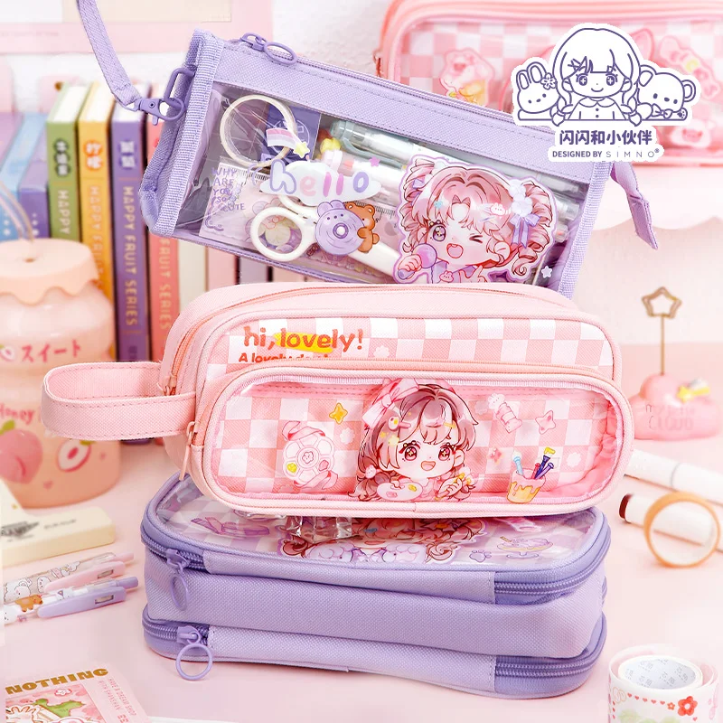 Wholesale Factory Direct Kawaii School Supplies Creative Back To School Stationery Pencil Case For Kids