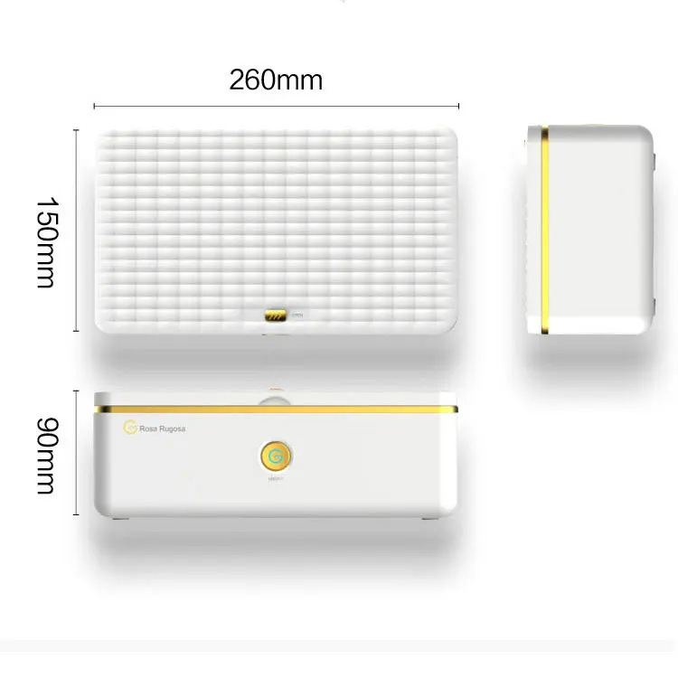 УФ стерилизатор коробка с озоном Профессиональный светодиодный свет дезинфицирующий для соски косметические инструменты кисти для макияжа