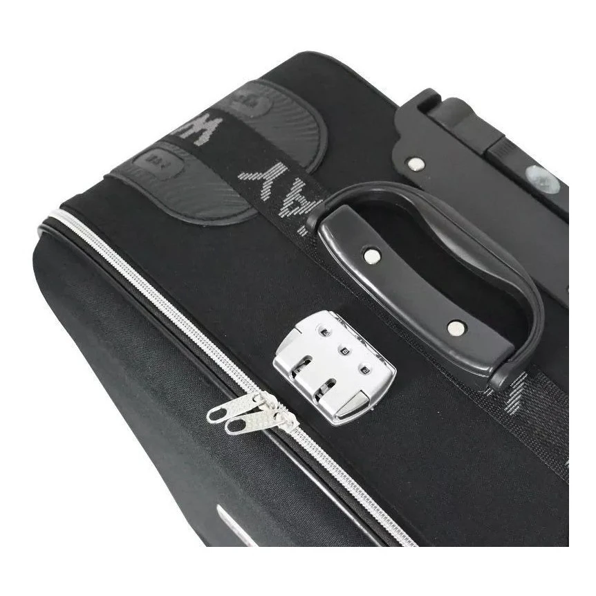 600D polyester external wheels honey comb frame 20 24 28 inch cheap soft 3pcs eva travel trolley luggage bag