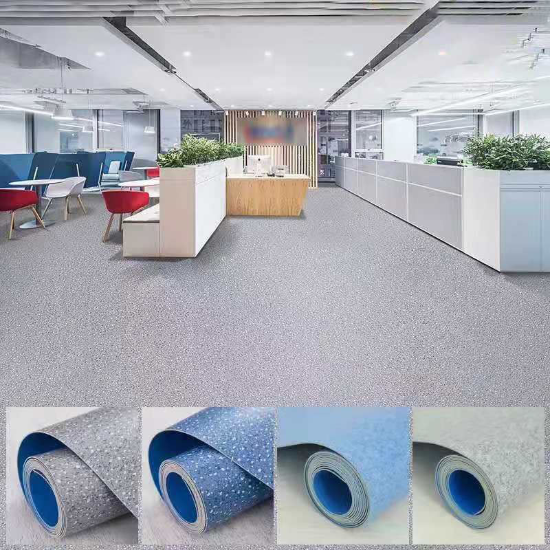 Specializing In The Production Of Pvc Flooring Fireproof Non-Slip Durable And Durable Plastic Floor Rolls