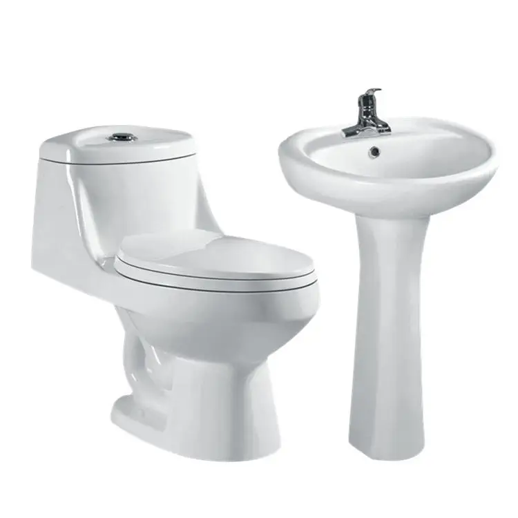 modern toilet pot and wash hand basin combination toilet and sink set wc ceramic toilet bowl with sink combo bathroom
