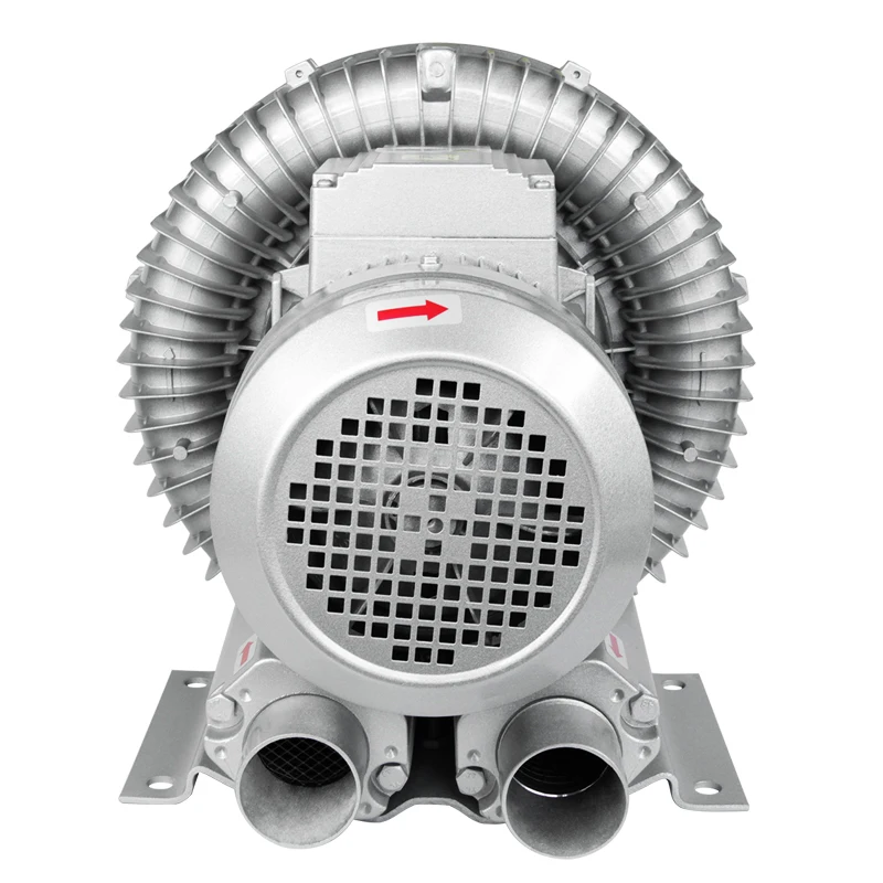 blower for prawn pond aerator Double impeller Vortex fan 2200w/380v air blower for fish pond 2.2kw small air bearing air blower