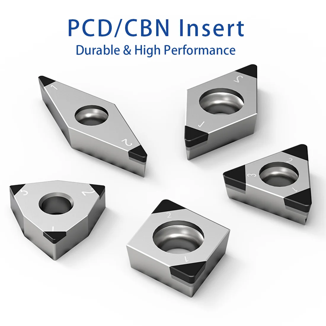 Nigel Economical CNC Lathe Blade CCGT060208 CBN PCD Inserts Customized OEM/ODM Turning Tools for CNC Machine Tools