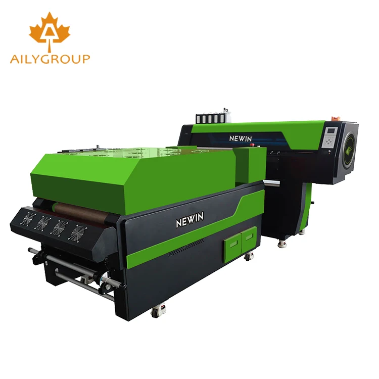 Digital T Shirt Textile Printing Machine Heat Pet Film DTF Printer With 2-4pcs i1600 or i3200 Print Heads