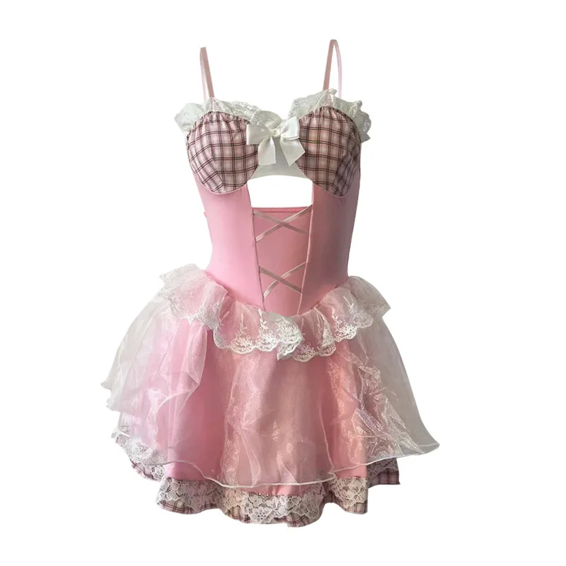 Japanese Cute Girl Cosplay Maid Costume Nightclub Sexy Lolita Maid Uniform Exotic Role Play Maid Dress Sexy Lingerie