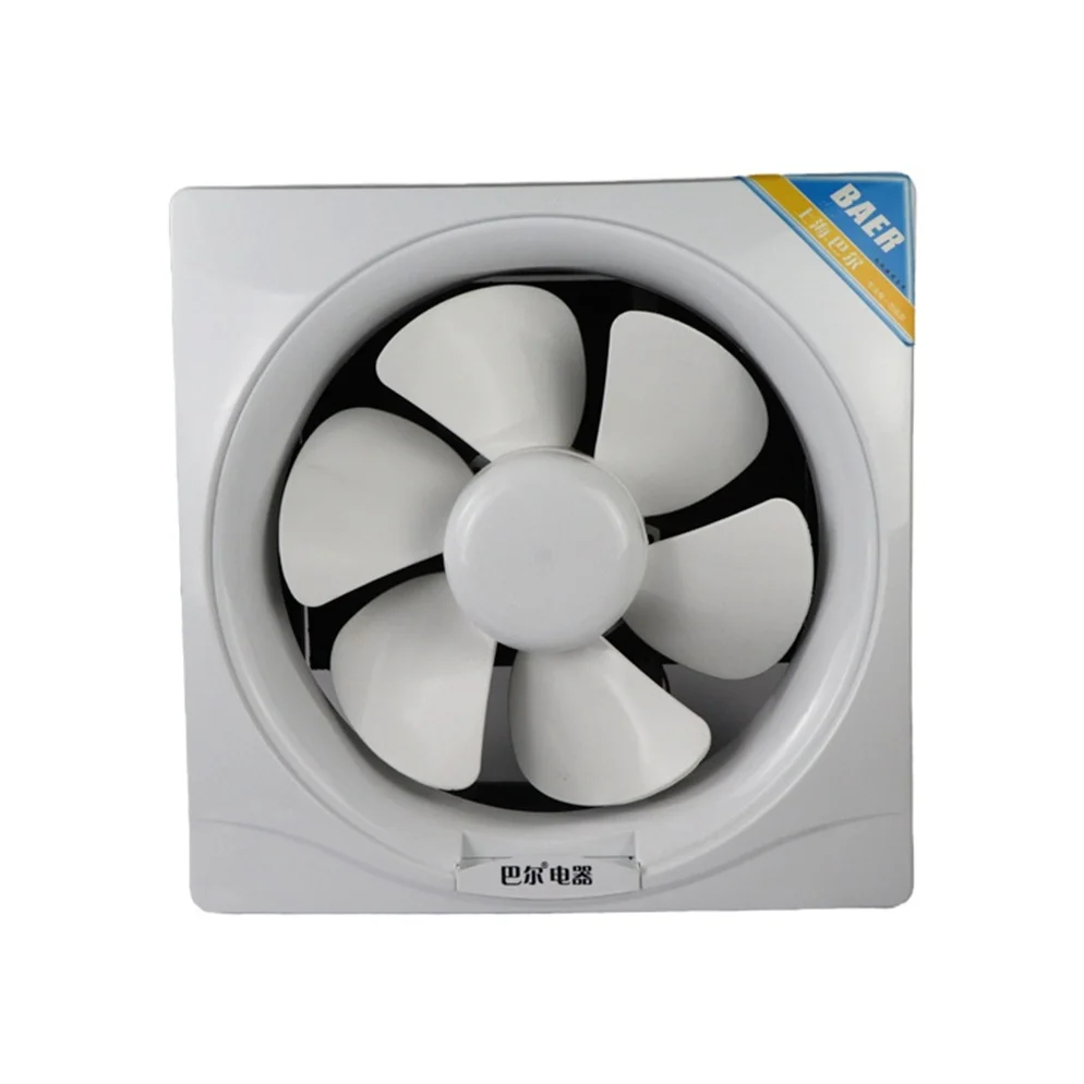 8 10 12 inch Household Mute Exhaust Fan Wall Mounted Bathroom Exhaust Fans