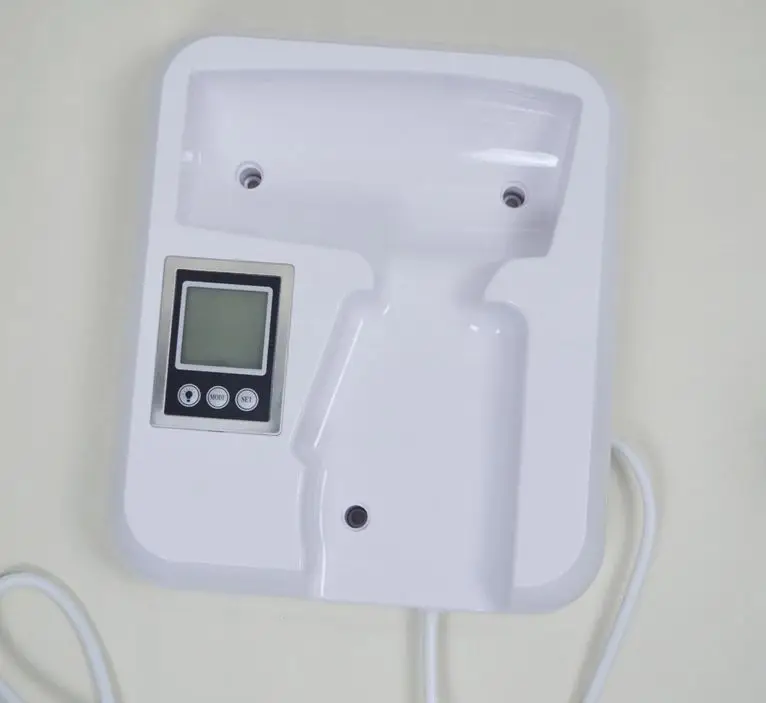 Black Color ABS Plastic 110V 220V Fire Prevention Hotel Bathroom Wall Mounting Hair Dryer with Bracket