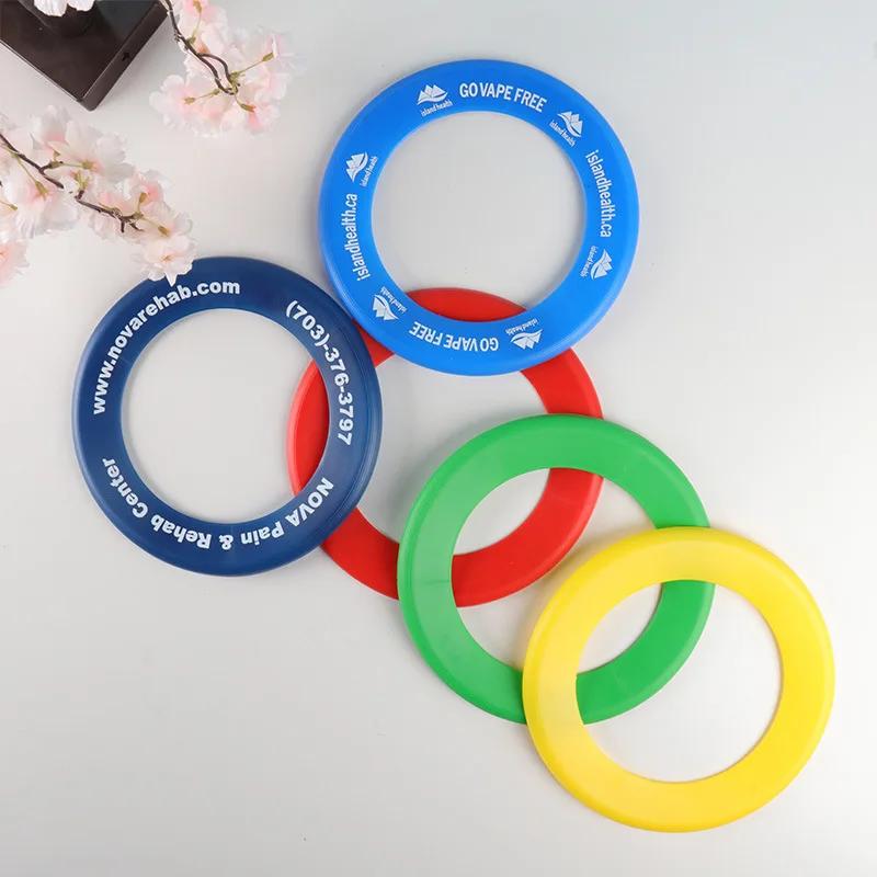 Outdoor Gift Unisex Electronic Toy interactive hollow ring plastic Flying Discs for Kids Adult