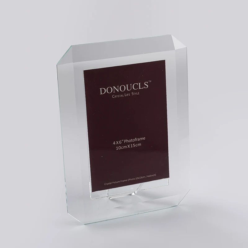 Modern Design Crystal Photo Frame Picture Frame For Family Office Table Decorations