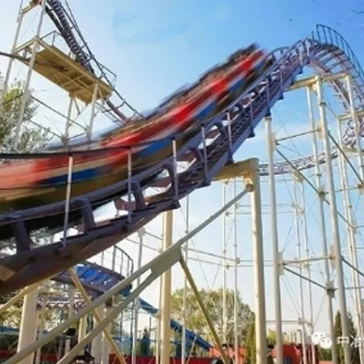 thrill roller coaster equipment hot selling theme park coaster Ride New 360 Roller Coaster For Sale