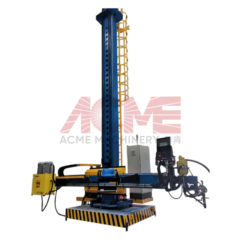 High Quality Automatic Wind Tower Pipe Column Boom Tank Welding Manipulator