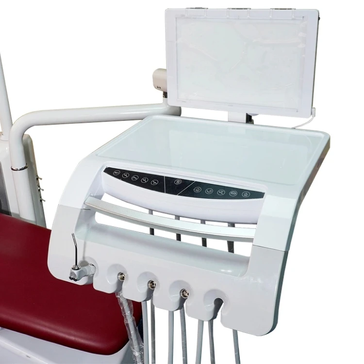 Modern Safety LED Light Integral Dental Unit Chair With Reflect Lamp