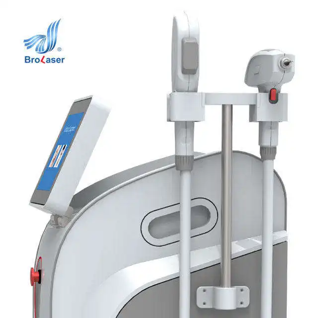Brolaser 4 In 1 OPT Elight RF And Tattoo Skin Tightening Alex Yag Laser Beauty Machine 2024 Si Hair Removal