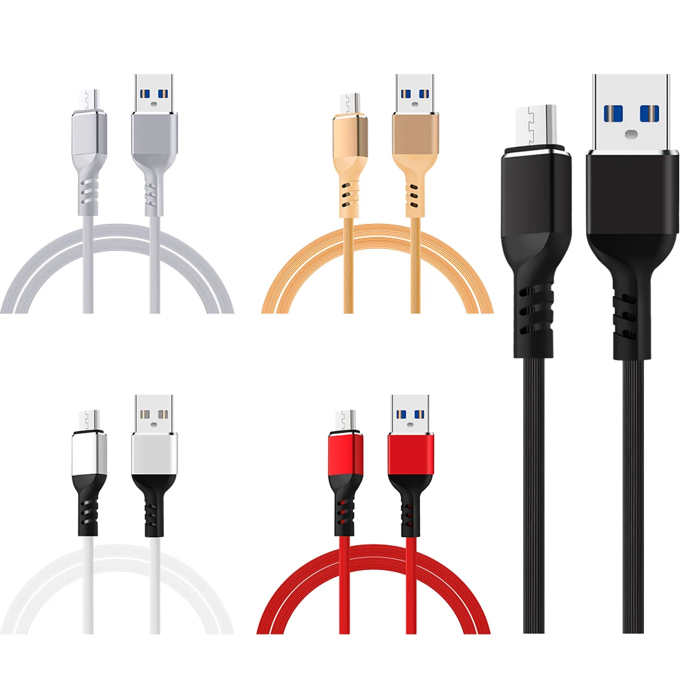 New Arrival TPE Braided Line Aluminum type c cable Data Cable tipo c usb c cable 1m Data for huawei Phone