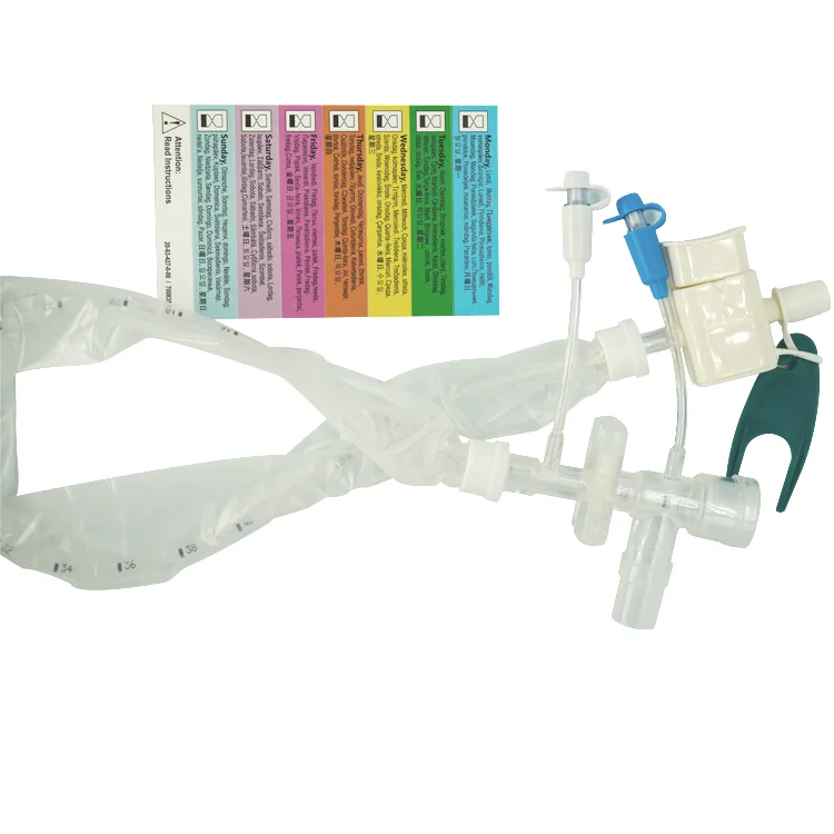 Wholesale Medical Different Sizes Sterile Disposable Pvc Closed Suction Catheter