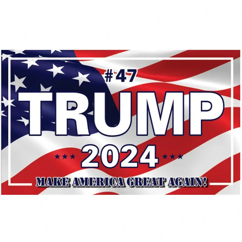 Custom Top Quality Outdoor Flags car flags garden Banners Trump 2024  Trump 3x5ft Banner