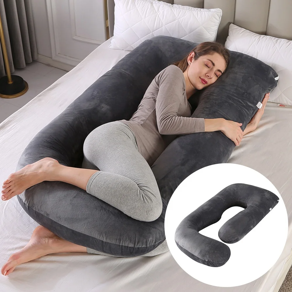Gsr Dropshipping Breastfeeding Pillow U-Shaped Maternity Pillow Lumbar Side Sleeper Pillow Support