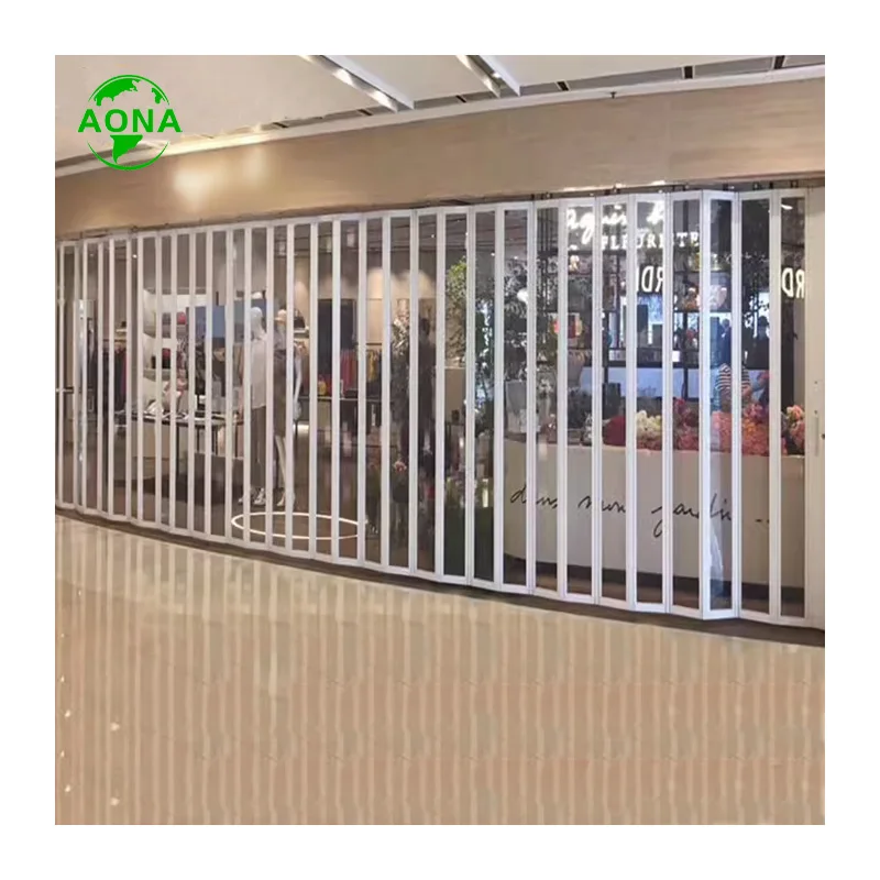 High Reliability Office Building Department Store Partition Door Made In China
