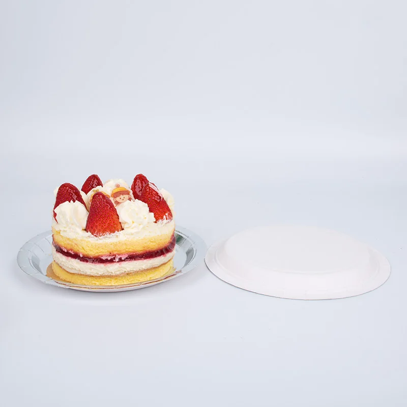 Good Material 6 Inch 7 Inch 9 Inch 10 Inch Custom Printing LOGO Kraft Disposable Paper Plates For Party