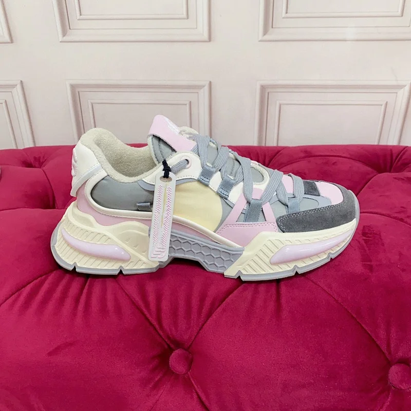 Comfortable shoes Unisex Flat Height Breathable Muffin Thick Bottom Shoe Luxury New Color Famous Brands Fashion Sports Sneakers