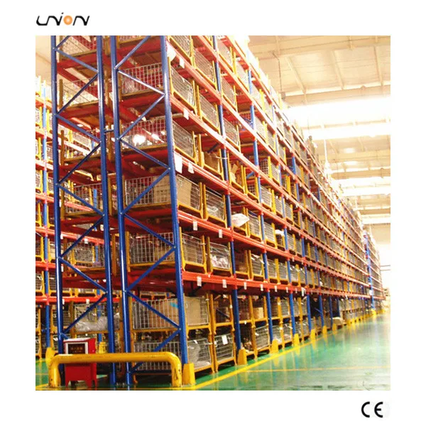 Сверхмощный складской стальной штабелируемый стеллаж Jiangsu Union с CE