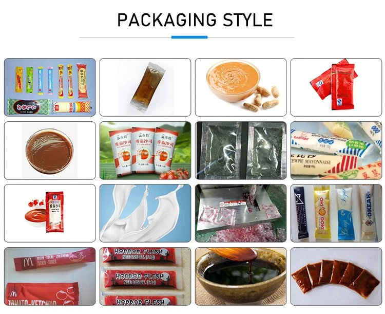 Automatic oyster sauce paste mustard oil water pouch packing machine price filling machine and pack for sale