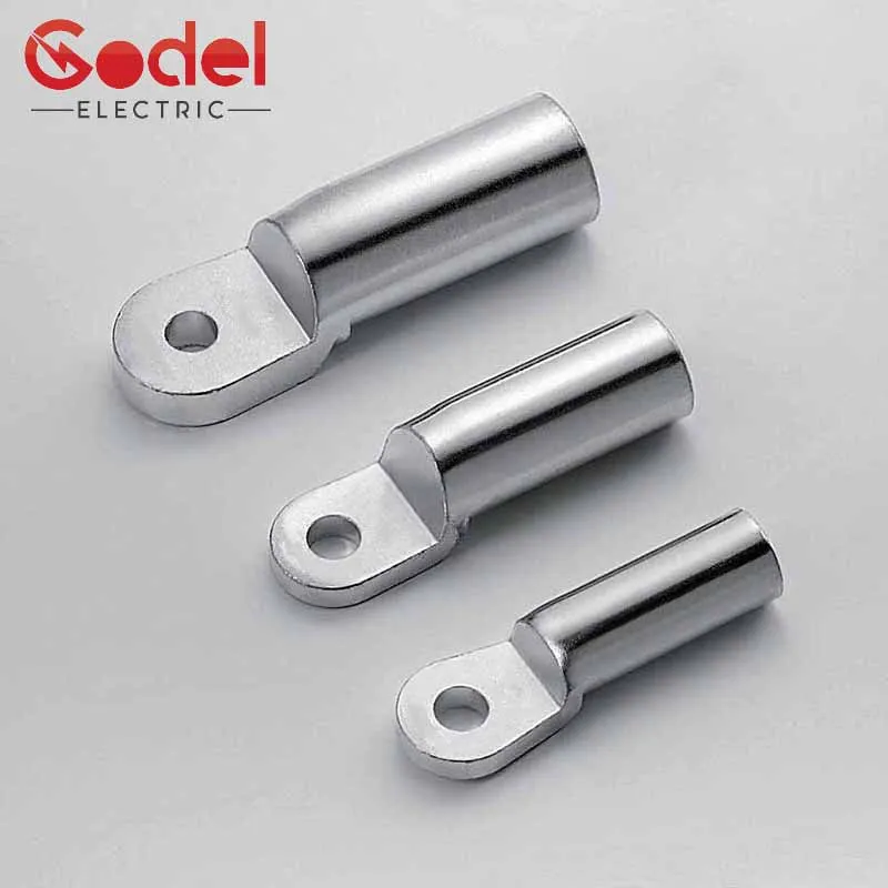 Wholesale single hole electrical terminal connector cable lugs copper aluminum spade cable lugs