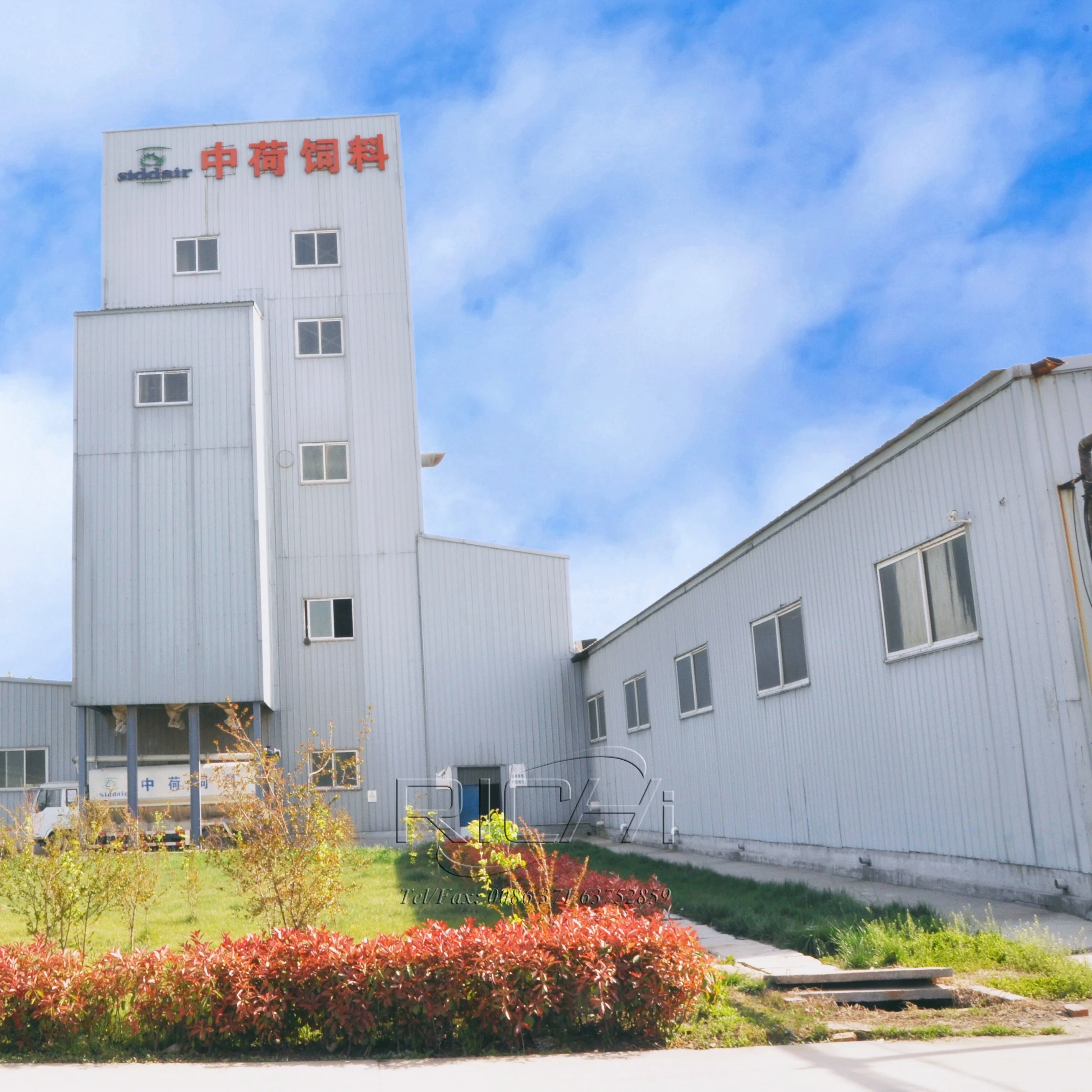 10T/H Automatic Animal Feed Pellet Plant With Auto Batching System / Automatic Feed Pellet Batching System