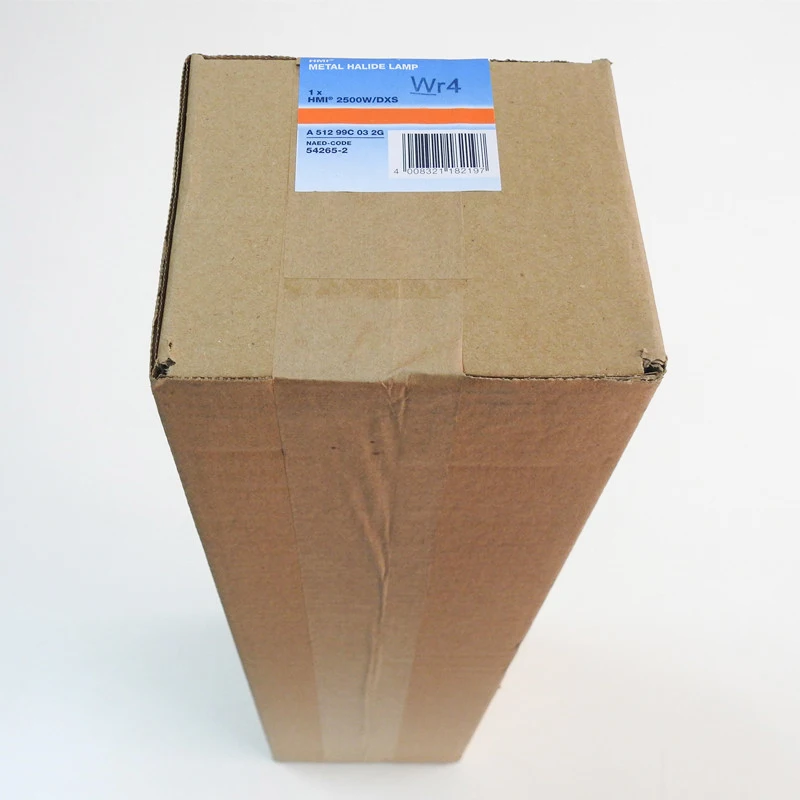 HMI 2500W/DXS Double-End Stage Film And Television Chasing Light Metal Halide Lamp Simulating Sunlight Bulb 54265-2