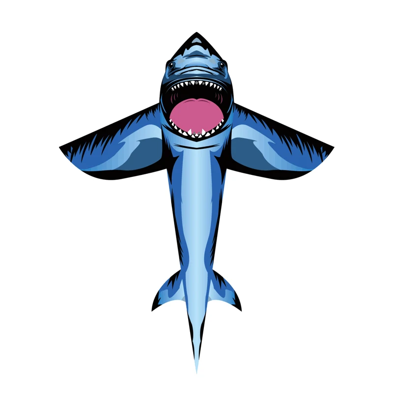 Easy to  Assemble Beach kite ,  Easying flying Shark Kites Suitable for Beginners